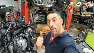 Audi A5 Engine removal Step By Step