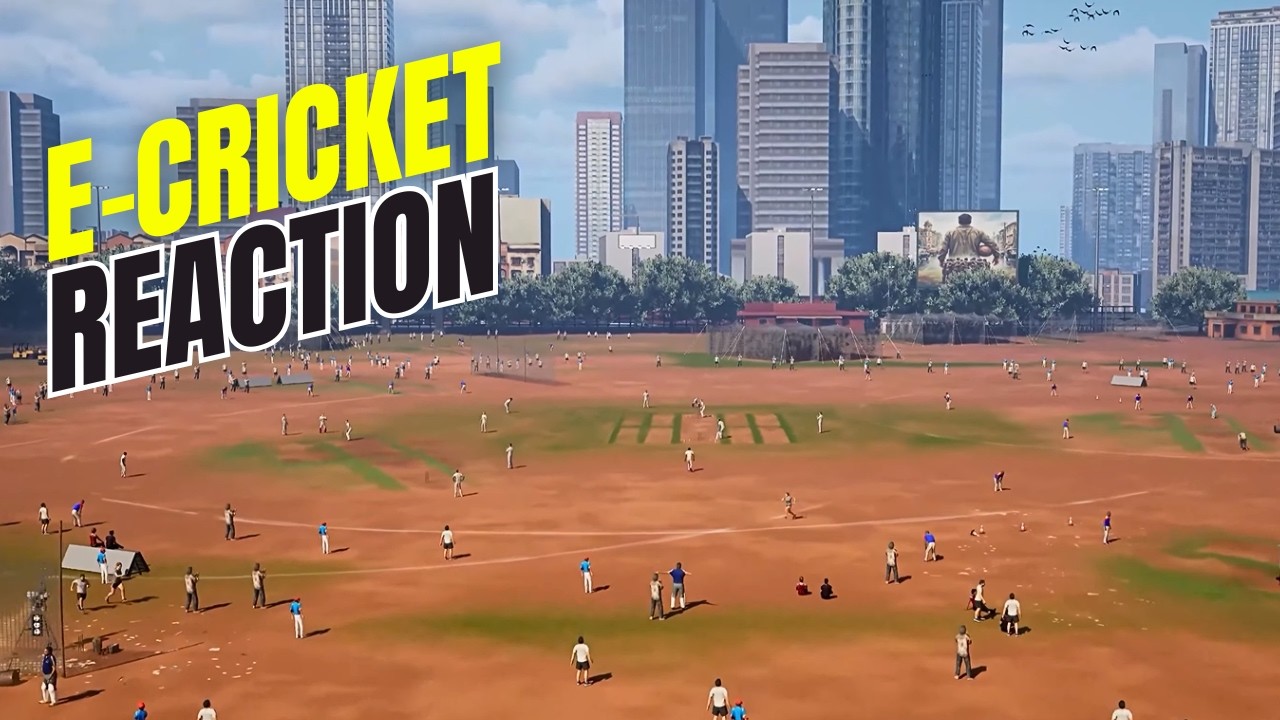 Следующая большая игра в крикет? | Реакция на тизер E-Cricket