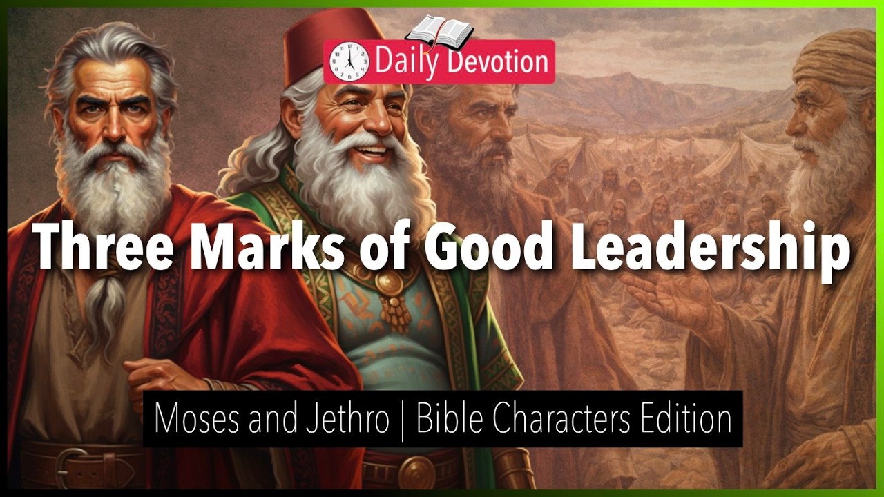 February 19: Three Marks of Good Leadership- Moses and Jethro -Exodus 