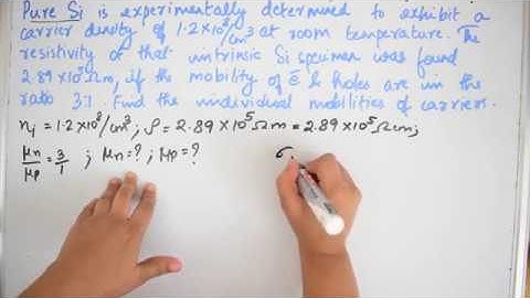 GATE Questions Electronic Devices | Mobility of Charge Carriers