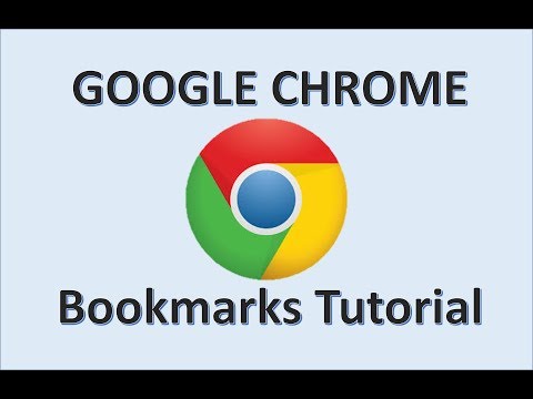 Google Chrome - Bookmarks Tutorial - How To Add or Make a Bookmark, Delete and Remove on PC Tutorial