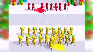 Gun Clash 3D Battle Friends Levels 44-46 Gameplay