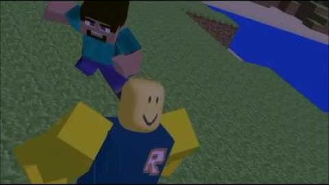 Steve(MineCraft) Vs Noob(Roblox)