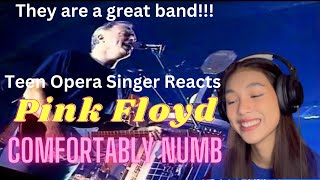 Teen Opera Singer Reacts To Pink Floyd - Comfortably Numb