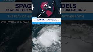 How do spaghetti models work in hurricane forecasting?
