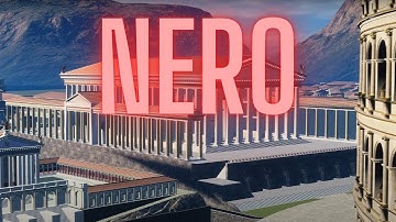 Fly over the ancient Rome to Nero temple