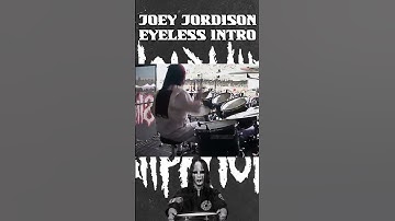 Joey Jordison - Eyeless Intro #slipknot  #numetal  #drummer