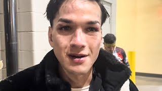 Brandon Figueroa IMMEDIATELY AFTER KNOCKING OUT Jessie Magdaleno; CALLS OUT Rey Vargas & Naoya Inoue