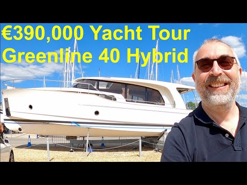 €390,000 Yacht Tour : Greenline 40 HYBRID