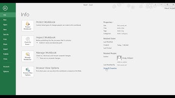 Modify Document Properties