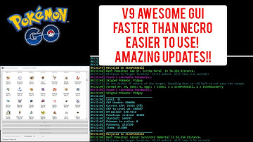 #PokemonGO Bot v9! Amazing GUI! Easy to use! NO VISUAL BASIC NEEDED! MUST SEE!