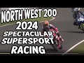 Nw200 spectacular supersport race  ducati yamaha triumph