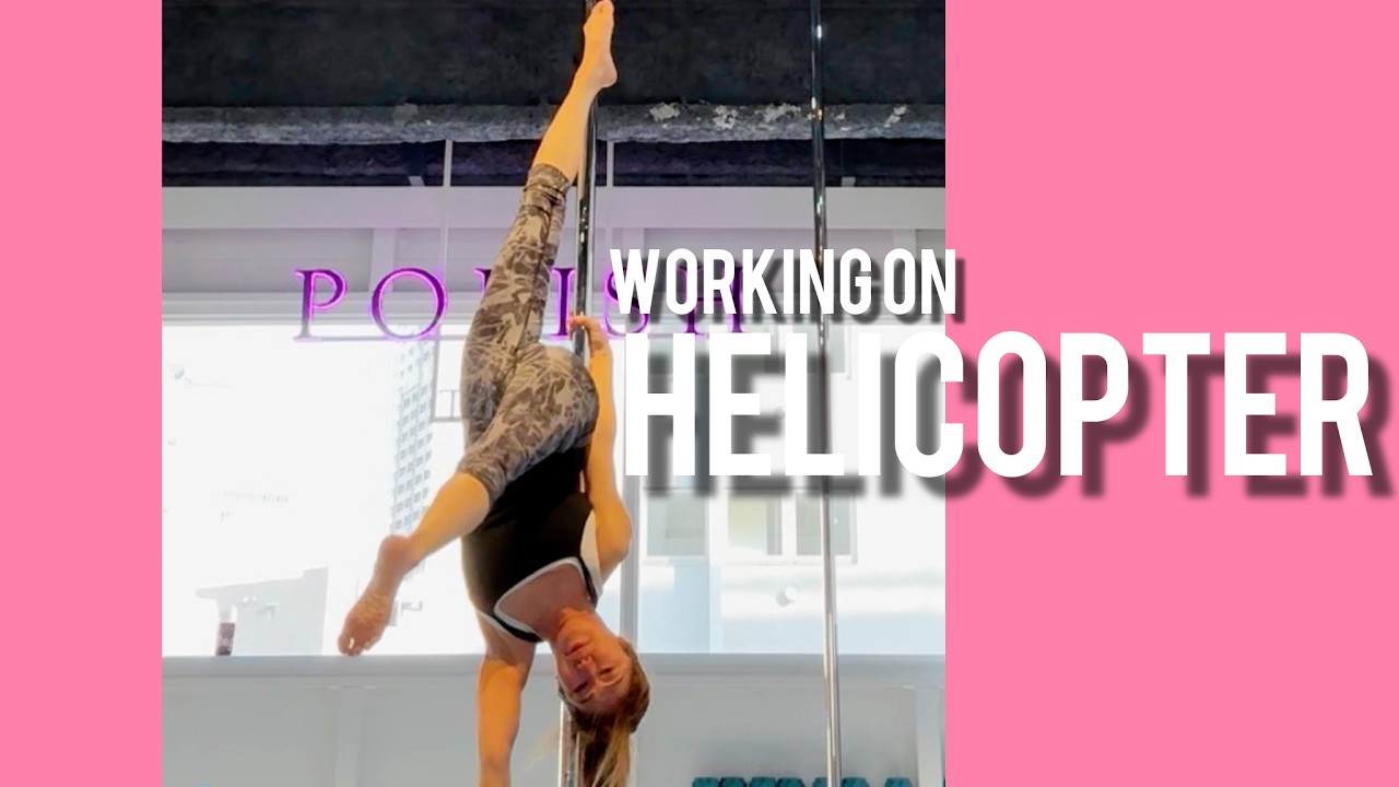 Working on Helicopter | Twist Grip Handstand Drills & Contact Flip
