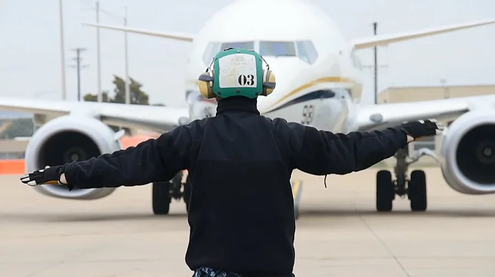 U.S. Navy C-40 Clipper of VR-59 (HD)