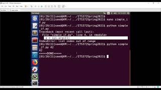 ITS 372 - Python scripting for system administration