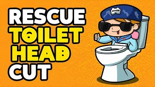 Rescue Toilet-Head Cut 🚽✂️ | Hilarious Rope-Cutting Puzzle Game (Gameplay) screenshot 4