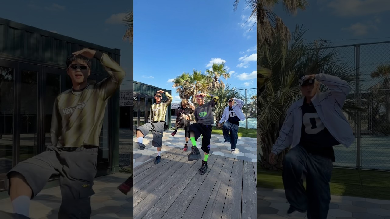 🎥 MV撮影現場から #ラビダビ ☀️OWV "Lovey-Dovey"Music Video公開中！OWVと一緒に #ラビダビでいこう 🕺🕺🕺🕺#OWV#OWV_ラビダビ ☀️