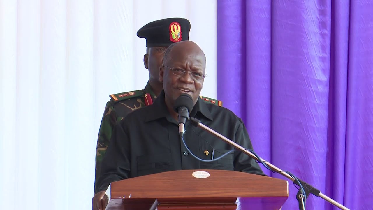 HOTUBA YA RAIS  MAGUFULI AKITOA SALAMU ZA MWISHO KWA ALIEKUWA KATIBU MKUU KIONGOZI  BALOZI  KIJAZI