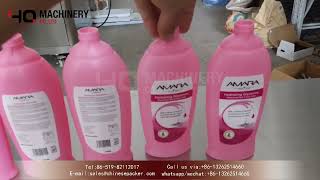 labor saving oval bottle labeling machines|YQ machinery double sided label application equipment