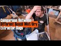 Comparison Between Different Bosch Wet/Dry Extractor Bags