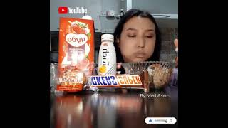 @bymeriasmr273 ... pasta with crunch ..#subcribe #asmr #creamy #eating