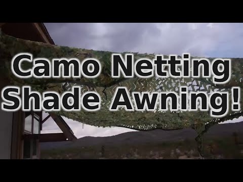 Video: Mga Lambat Para Sa Mga Awning: Pag-shade Ng Camouflage Mula Sa Araw, Camouflage At Mga Lambat Para Sa Paggamit Sa Ilalim Ng Mga Awning Sa Bansa