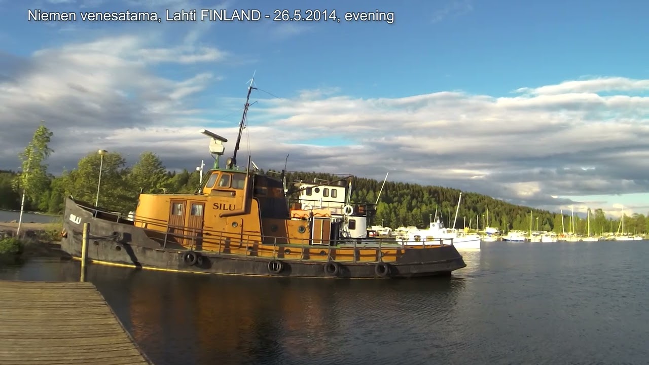 Niemen venesatama, Lahti FINLAND, 26.5.2014