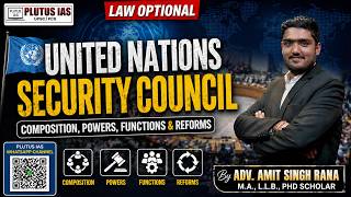 United Nations Security Council  | Part 1 | Law Optional | Amit Sir | UPSC CSE 2026 | Plutus IAS