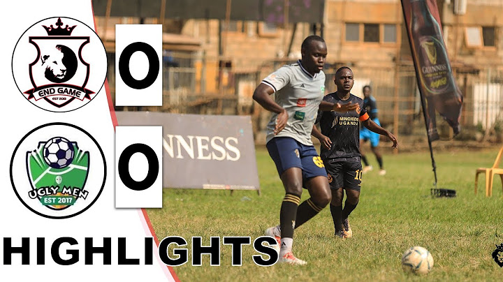 Endgame vs ugly men ends in goalless draw - match highlights
