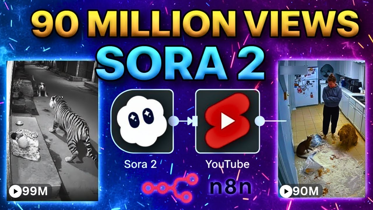 Auto-Generate YouTube Shorts with This Sora 2 n8n Workflow - YouTube