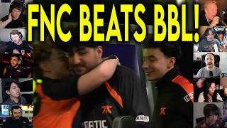 Valorant Streamers React To Fnatic Dominant Win Against BBL In VCT