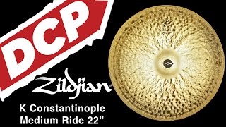 Zildjian K Constantinople Medium Ride Cymbal 22 2570 grams