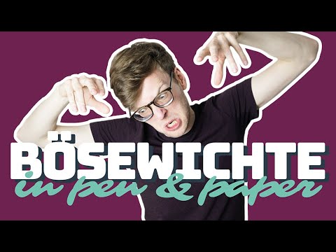 Das GEHEIMNIS guter Rollenspiel Bösewichte! (D&D / Pen & Paper Antagonisten in 3 Schritten!)