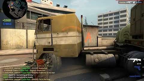 How to open a bombsite (CSGO)