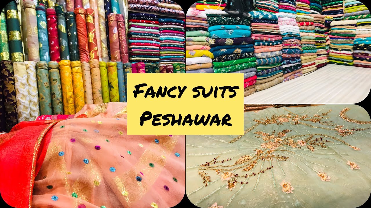 Fancy Fabric in Peshawar Chiffon Suits in Saddar Bazar Peshawar