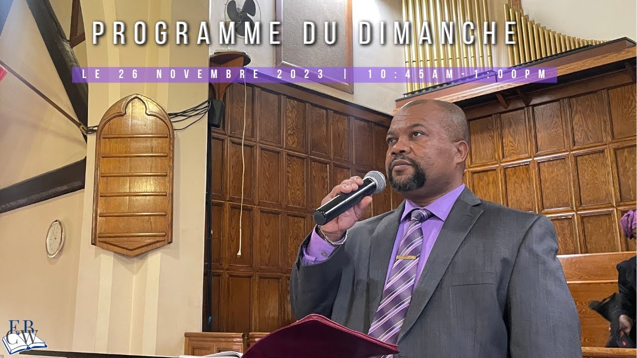 Programme du Dimanche 26 Novembre 2023 | LIVE - YouTube