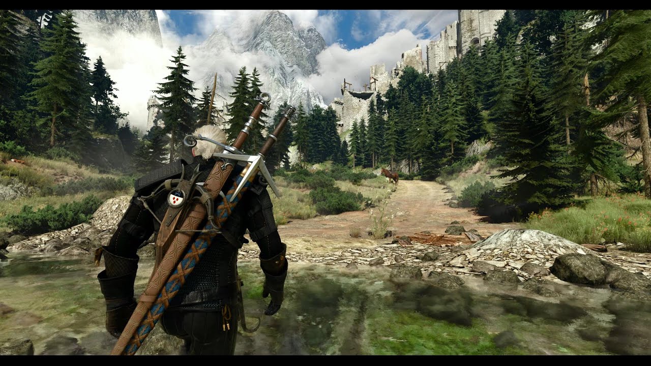 [4K] Witcher 3 NextGen Raytracing ON | White Orchard Lighting | Modded Graphics Comparison Showcase