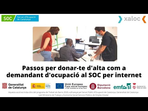 Vídeo: Com Donar De Baixa Al Centre D’ocupació