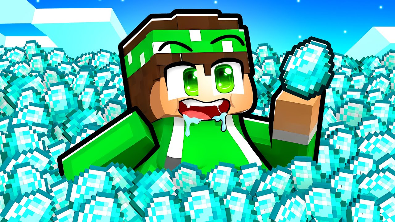 HO MANGIATO 1.000.000 di DIAMANTI su MINECRAFT!