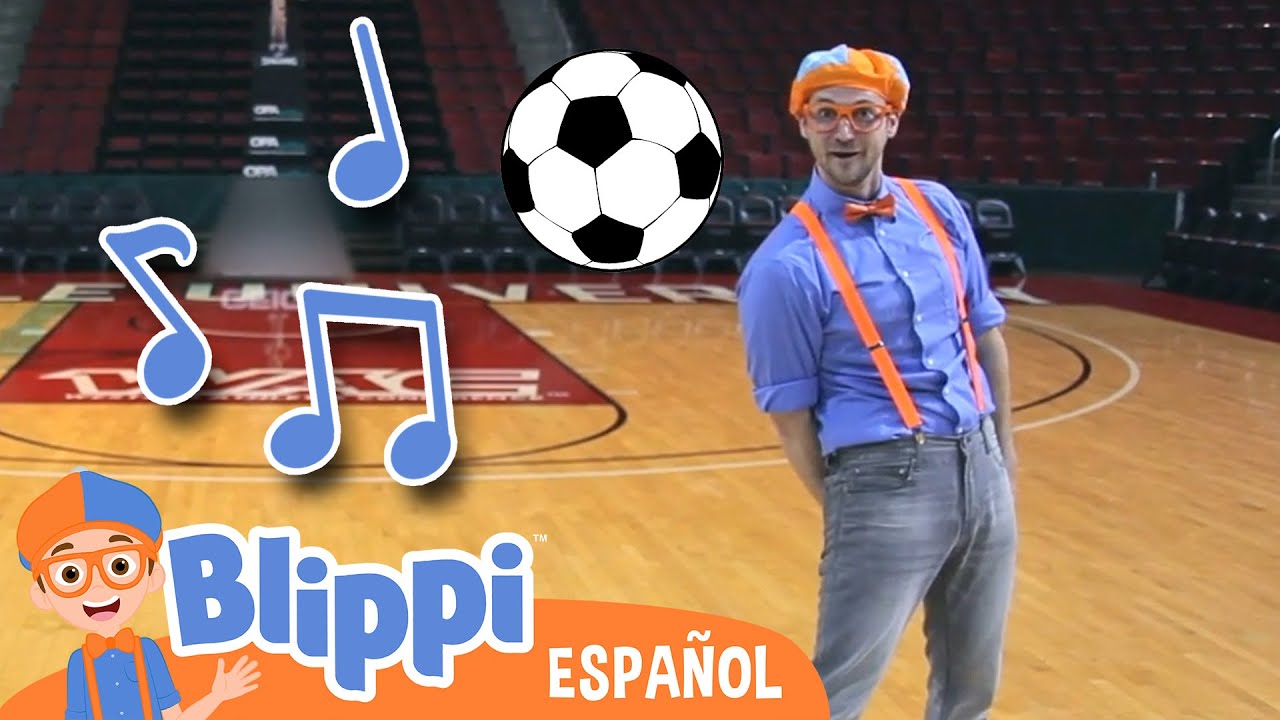 Canción de los deportes (Canción del fútbol) | Canciones para niños | Aprende con Blippi