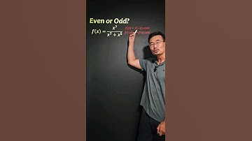 Is this function even or odd?