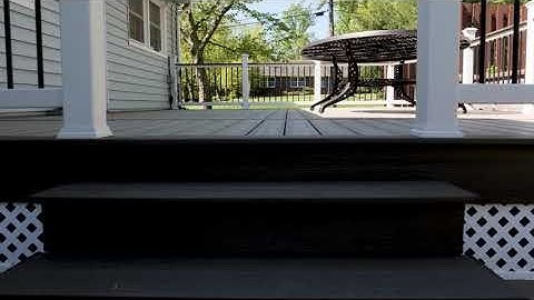 Deck Trex Coastal Bluff Steps