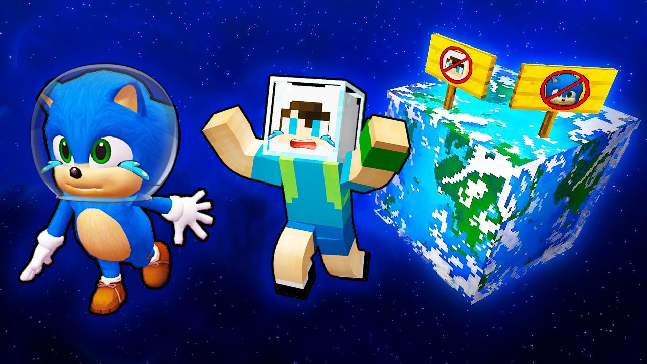 ENES VE BEBEK SONİC DÜNYADAN KOVULDU 😨 Minecraft