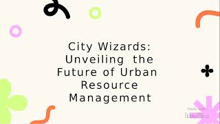 Create predictive models to forecast city resource needs and detect anomalies in city operations