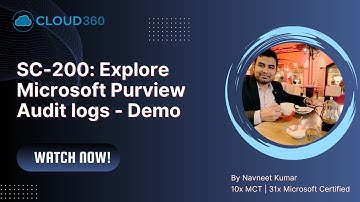 SC-200: Explore Microsoft Purview Audit logs - Demo