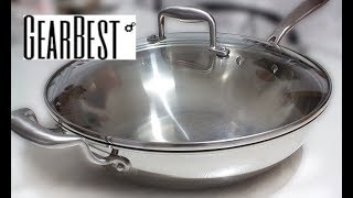 Стальная Сковорода-Сотейник с GEARBEST. И рецепт Вкусного Мяса Стальная Сковорода-Сотейник с GEARBEST. И рецепт Вкусного Мяса
