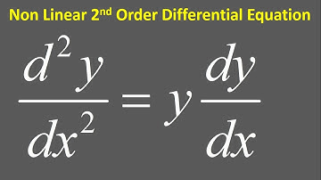 Non Linear 2nd Order Differential Equation: y