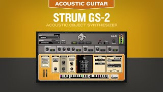 Presenting the acoustic side of the Strum GS-2 guitar plug-in VST AU AAX RTAS screenshot 2