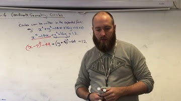 AS Maths 4.4 Coordinate Geometry  - Circles