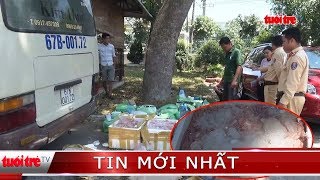Tin Mới Nhất Phát Hiện 2 Xe Khách Chở Gần 300 Kg Thịt Và Nội Tạng Heo Không Rõ Nguồn Gốc